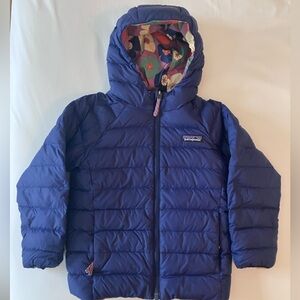 VGUC Patagonia Reversible Down Sweater Hoody - Size 5T